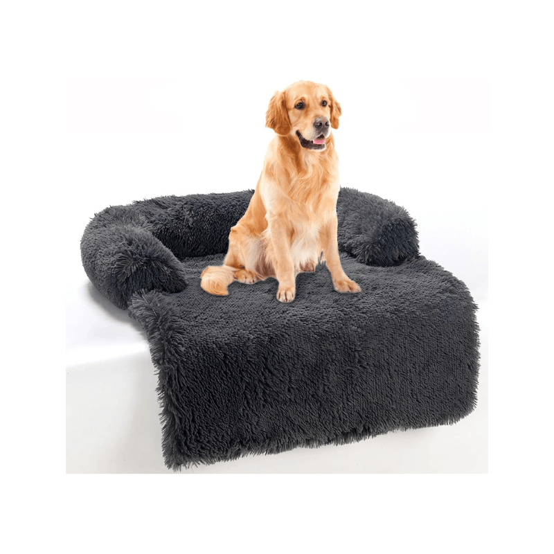 Cama Relax Cinzento Escuro para Sofá - Conforto Dos Patudos