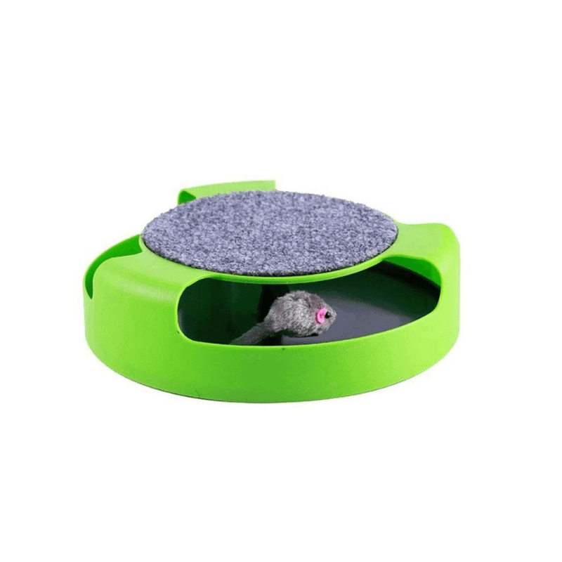 Brinquedo interativo para gatos com arranhador - Conforto Dos Patudos