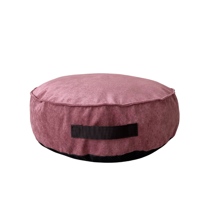 Puff Rosa LUFINI (Personalizável) - Conforto Dos Patudos