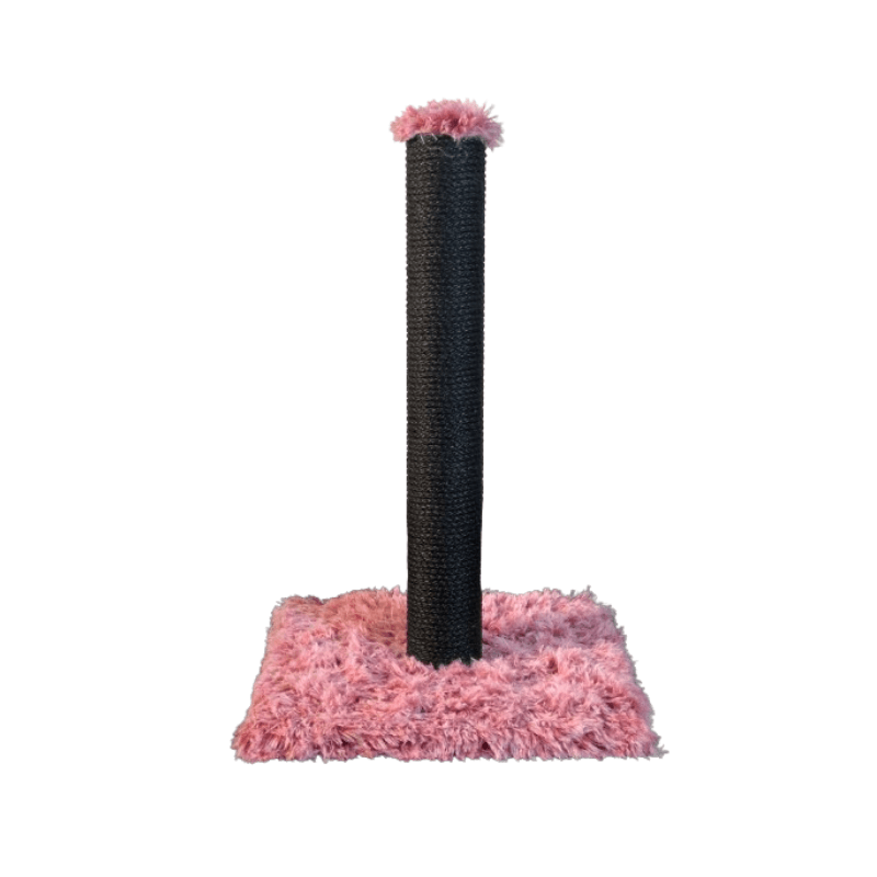 Arranhadores LUFINI de Corda Preta com 1 base de pêlo longo (várias cores) - Conforto Dos Patudos