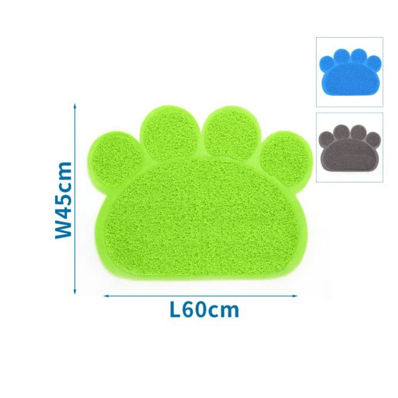 Tapete PVC em Forma de Pata - Conforto Dos Patudos