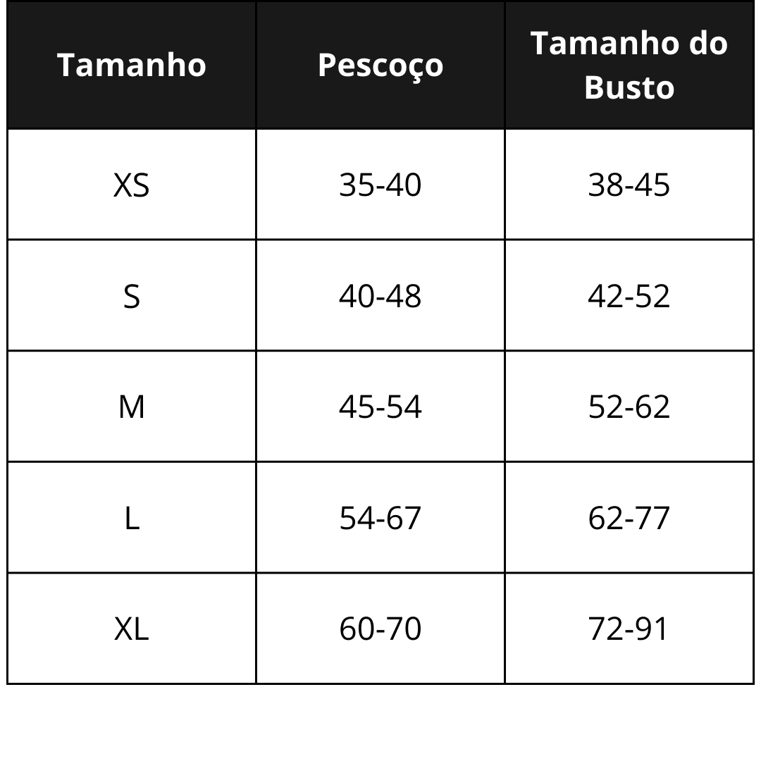 Peitoral/Coleira arnês Preto - Conforto Dos Patudos