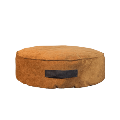 Puff Laranja LUFINI (Personalizável) - Conforto Dos Patudos