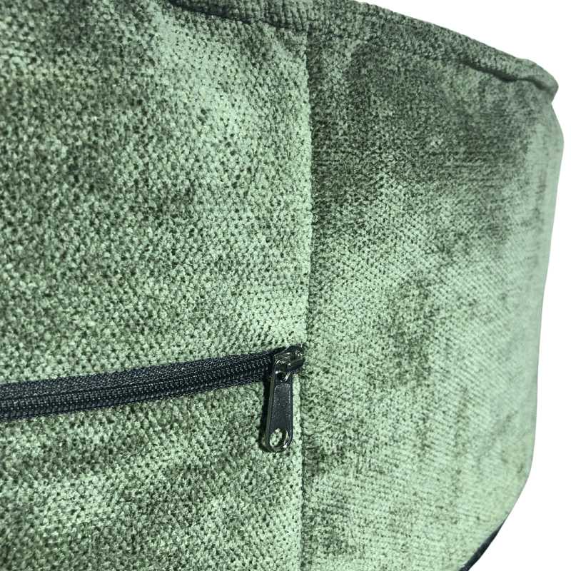 Puff Verde LUFINI (Personalizável) - Conforto Dos Patudos