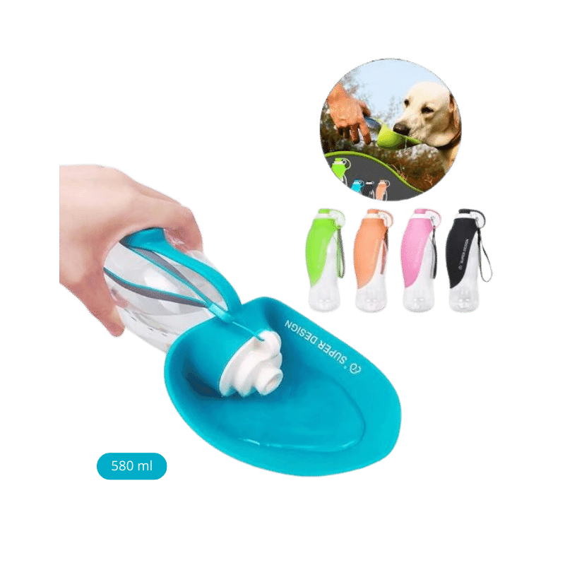 Garrafa de água para cão - Conforto Dos Patudos