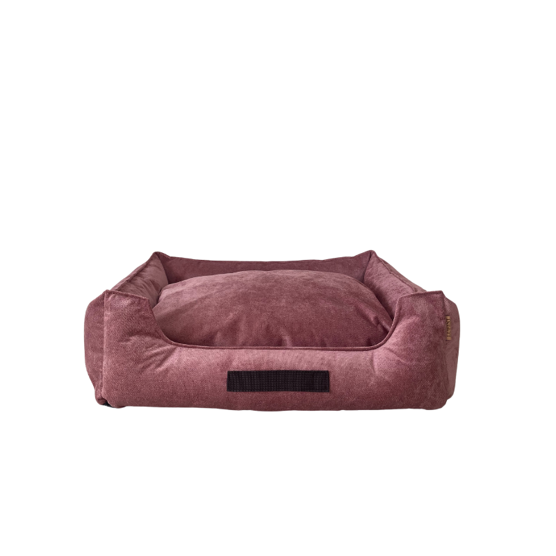 Cama Retangular Rosa LUFINI (Personalizável)