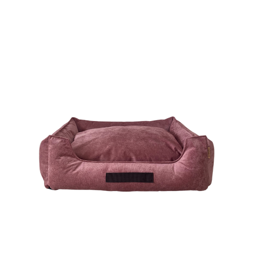 Cama Retangular Rosa LUFINI (Personalizável)